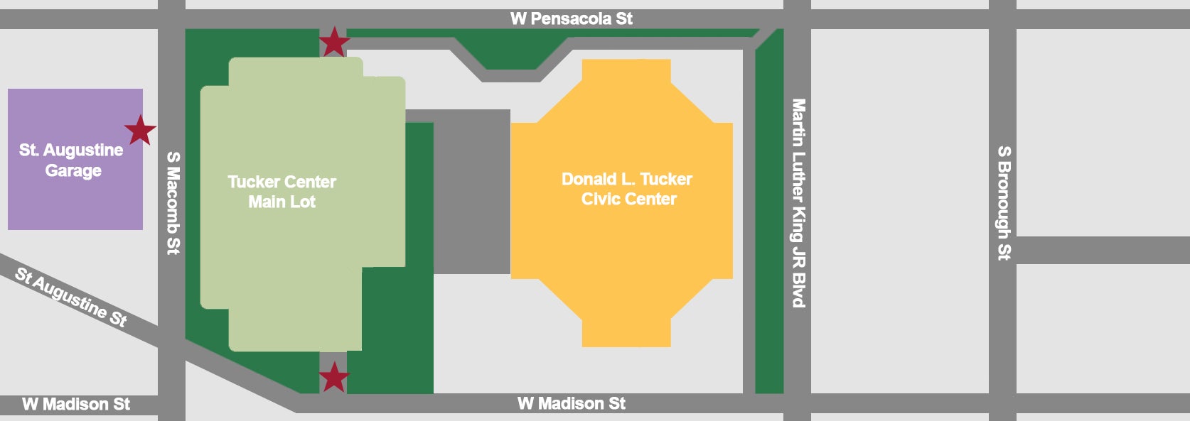 Directions & Parking Donald L Tucker Civic Center
