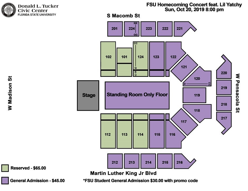 FSU Homecoming Concert featuring Lil Yachty | Donald L Tucker Civic Center